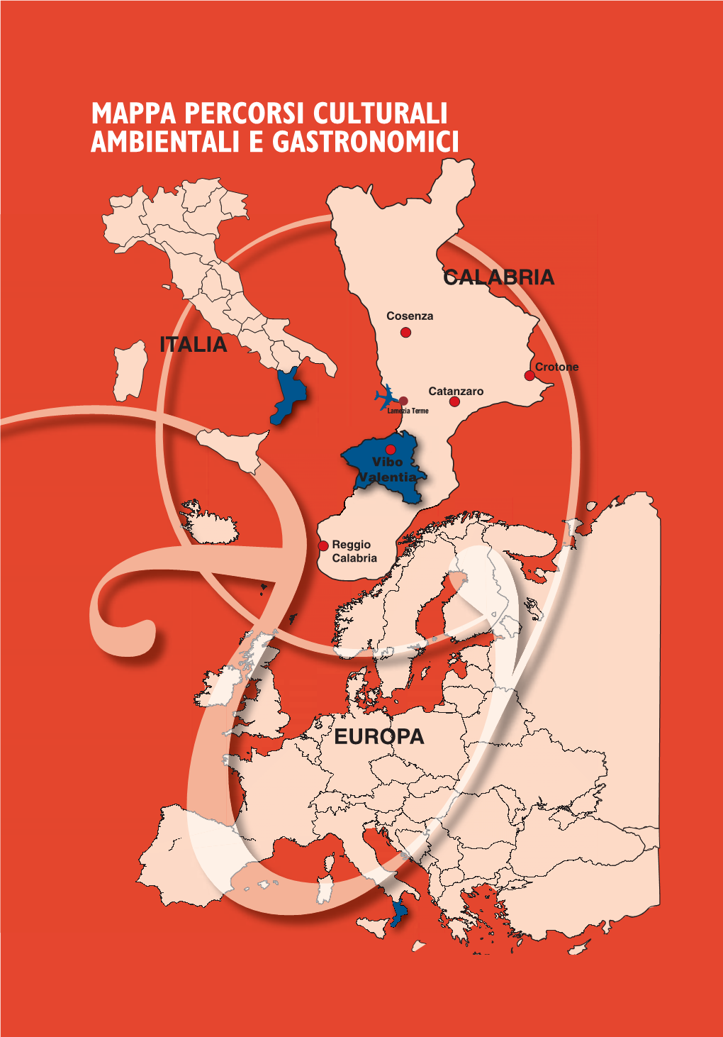 Mappa Percorsi Culturali Ambientali E Gastronomici