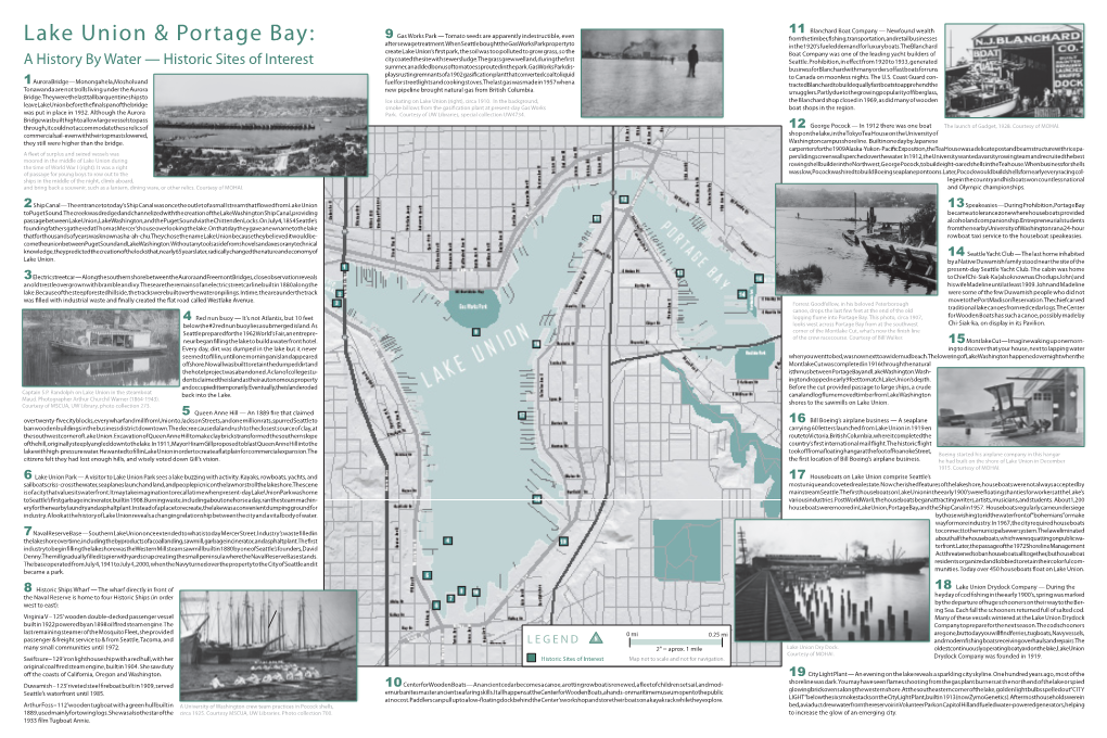 Lake Union & Portage Bay