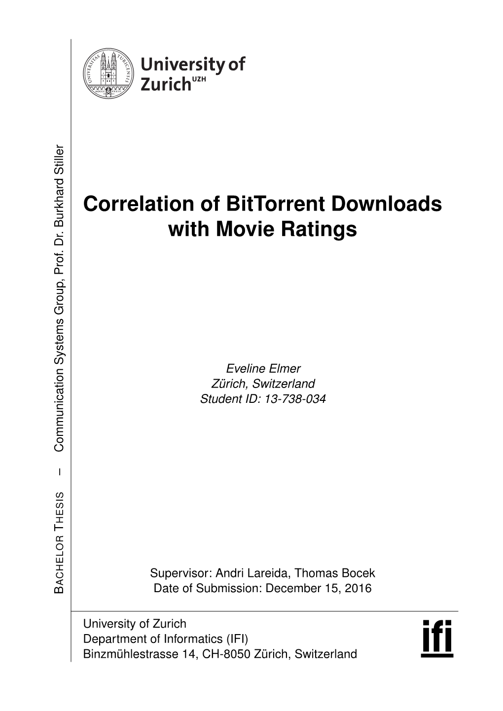 Correlation of Bittorrent Downloads with Movie Ratings