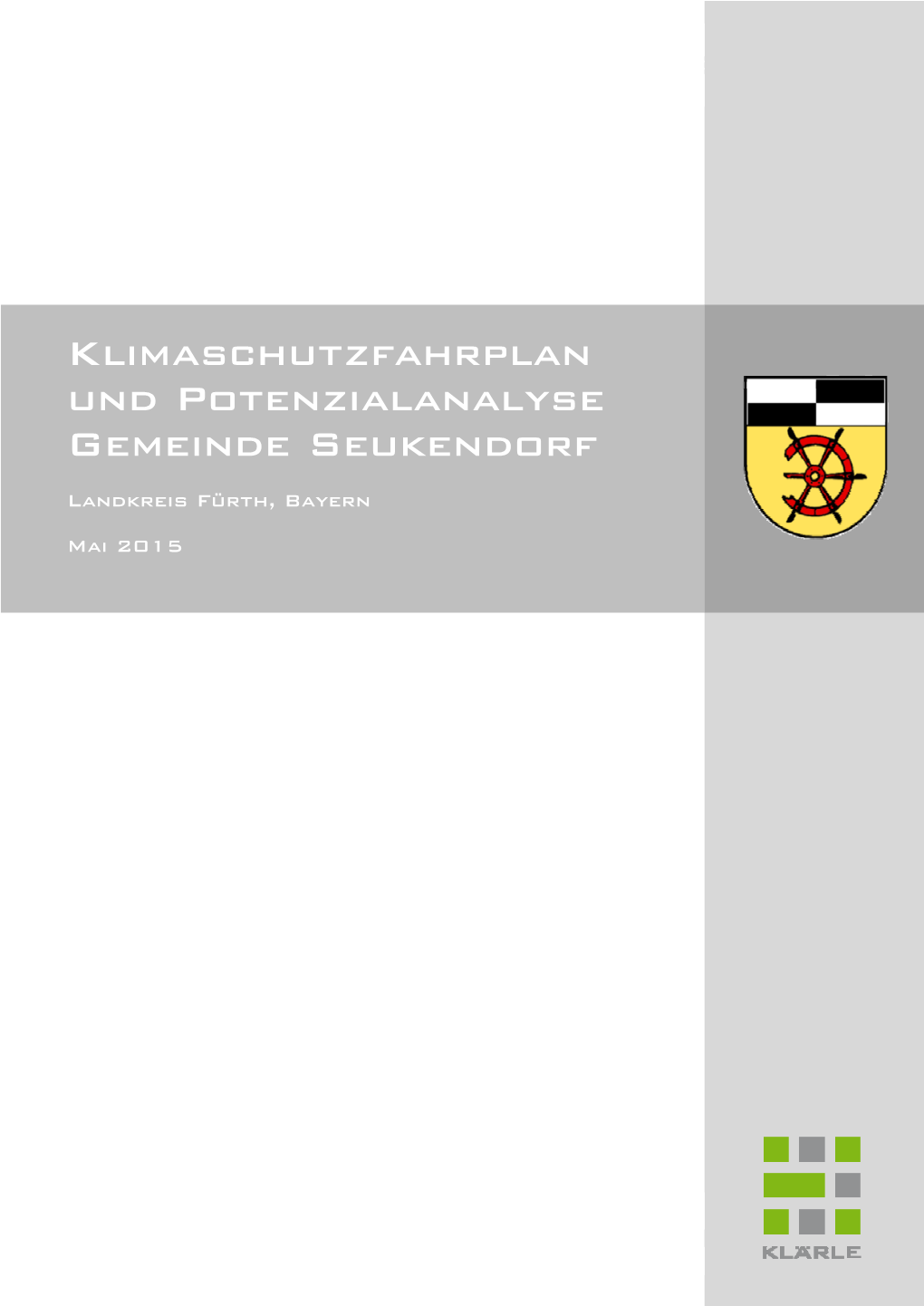 Klimaschutzfahrplan Und Potenzialanalyse Gemeinde Seukendorf