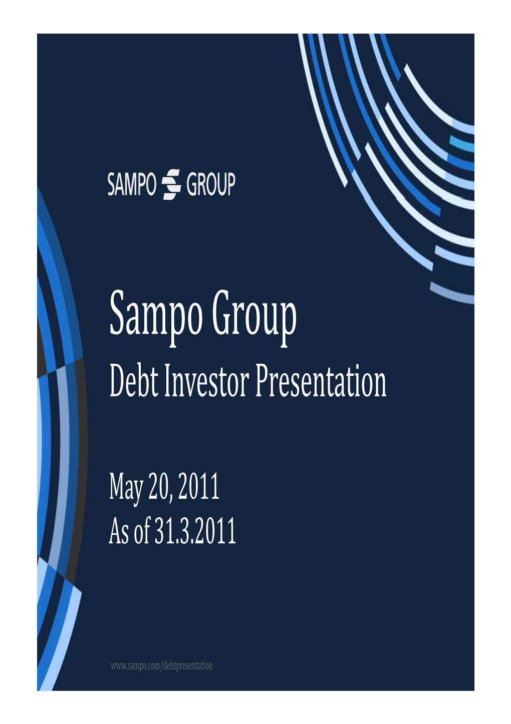 Sampo Group Debt Investor Presentation
