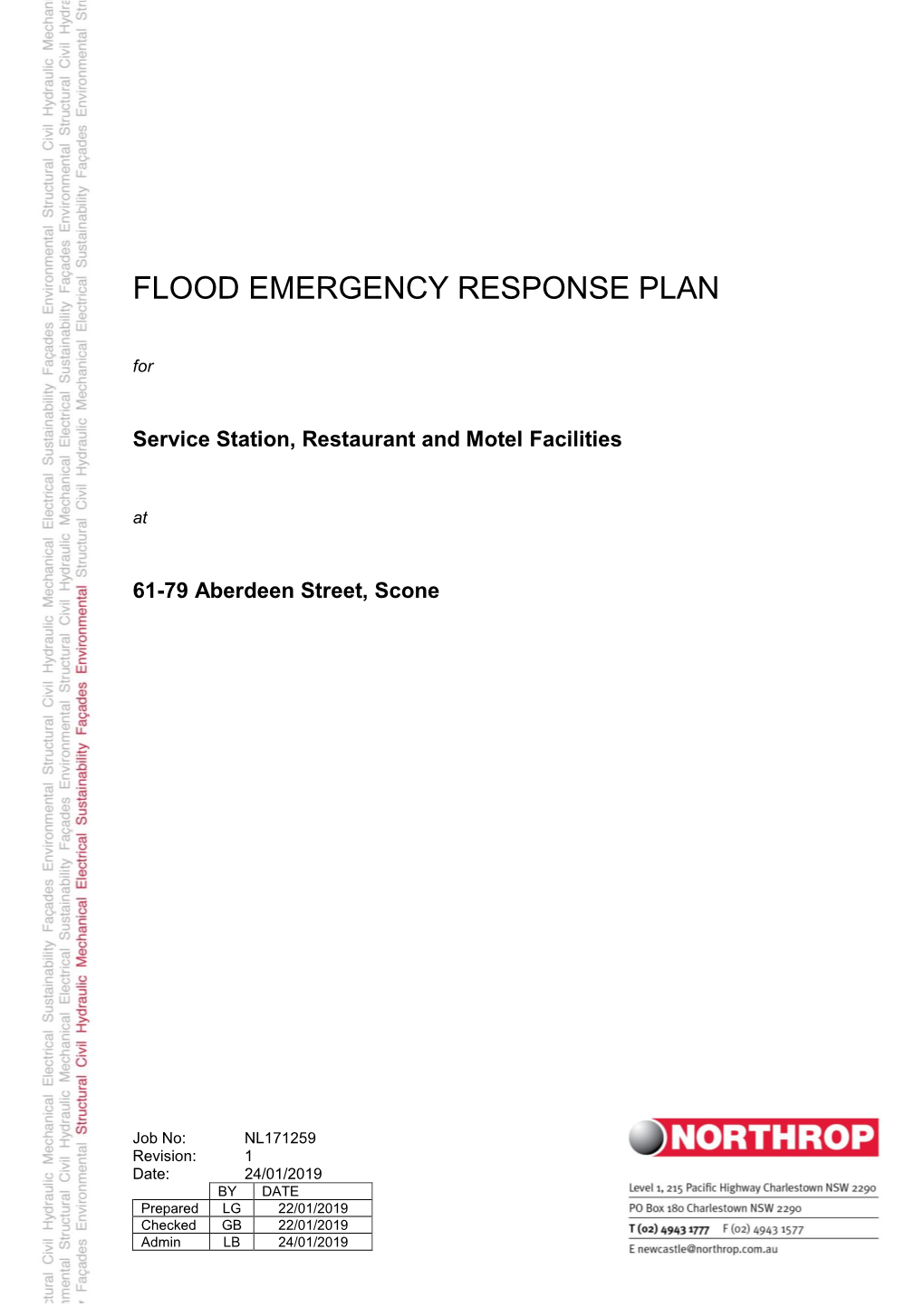 Flood Emergency Response Plan