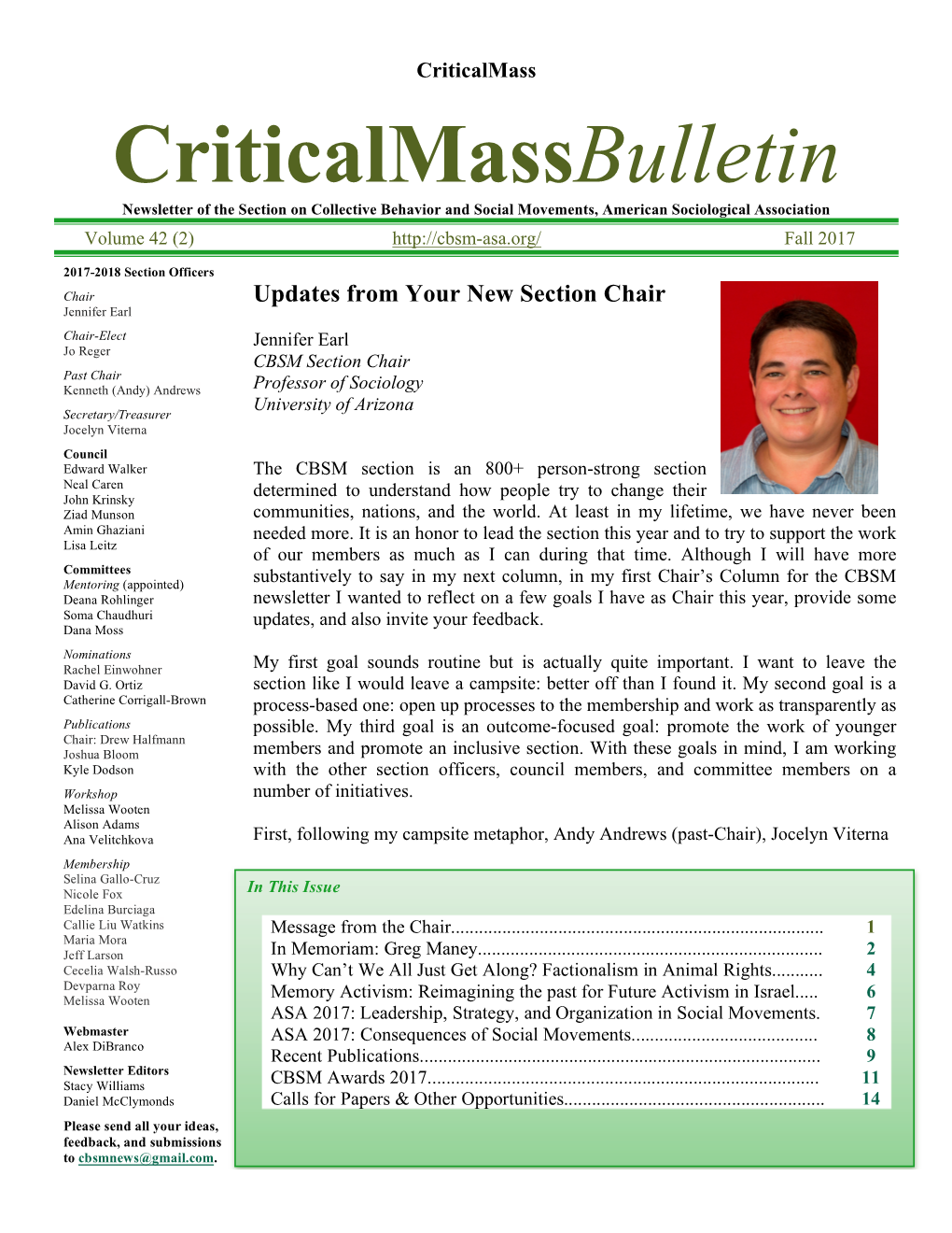 42-2 Critical Mass Bulletin