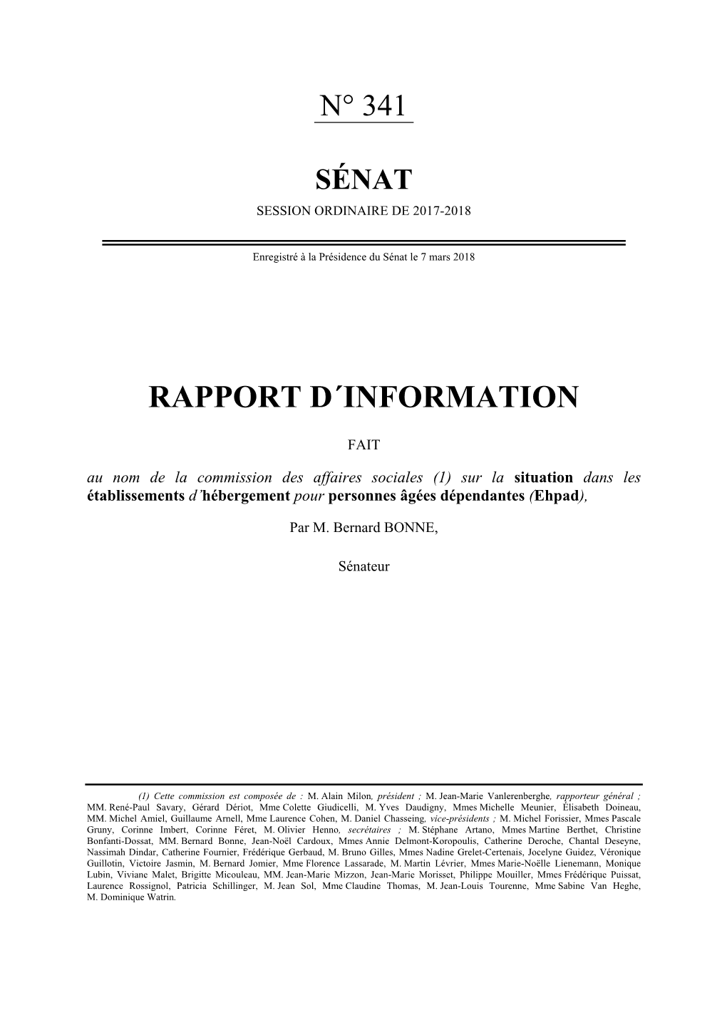 Télécharger Le Rapport Du Sénat