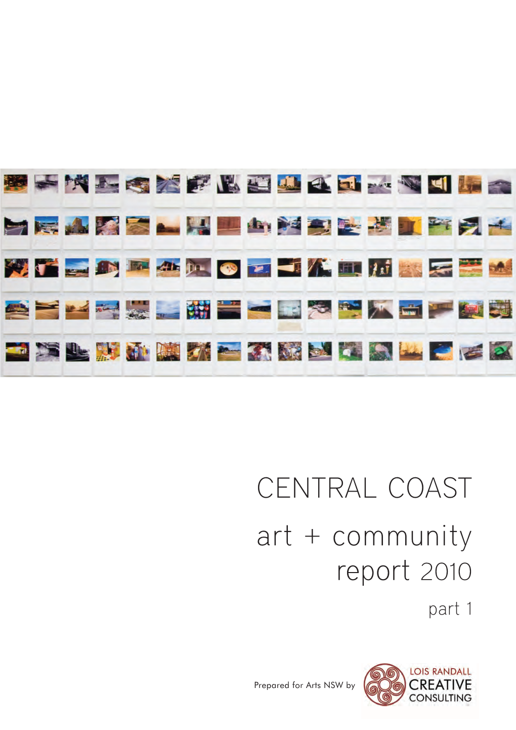 CENTRAL COAST Art + Community Report 2010 Part 1