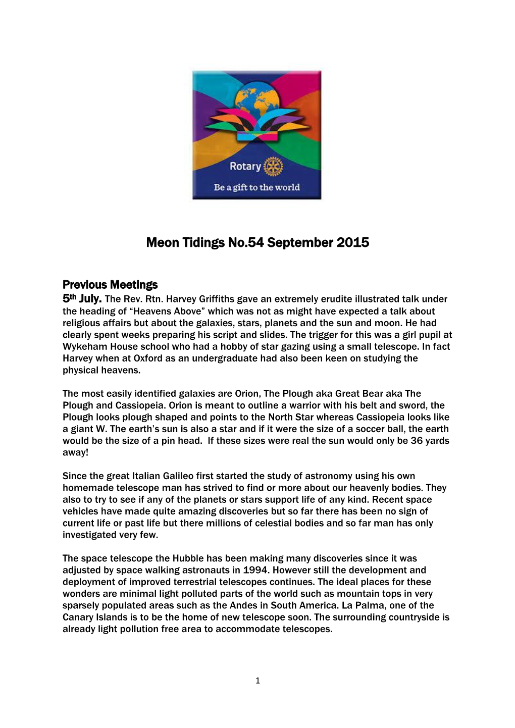 Meon Tidings No.54 September 2015