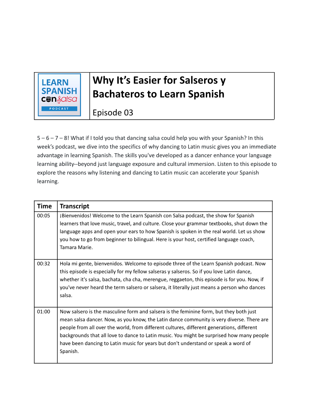 Why It's Easier for Salseros Y Bachateros to Learn Spanish