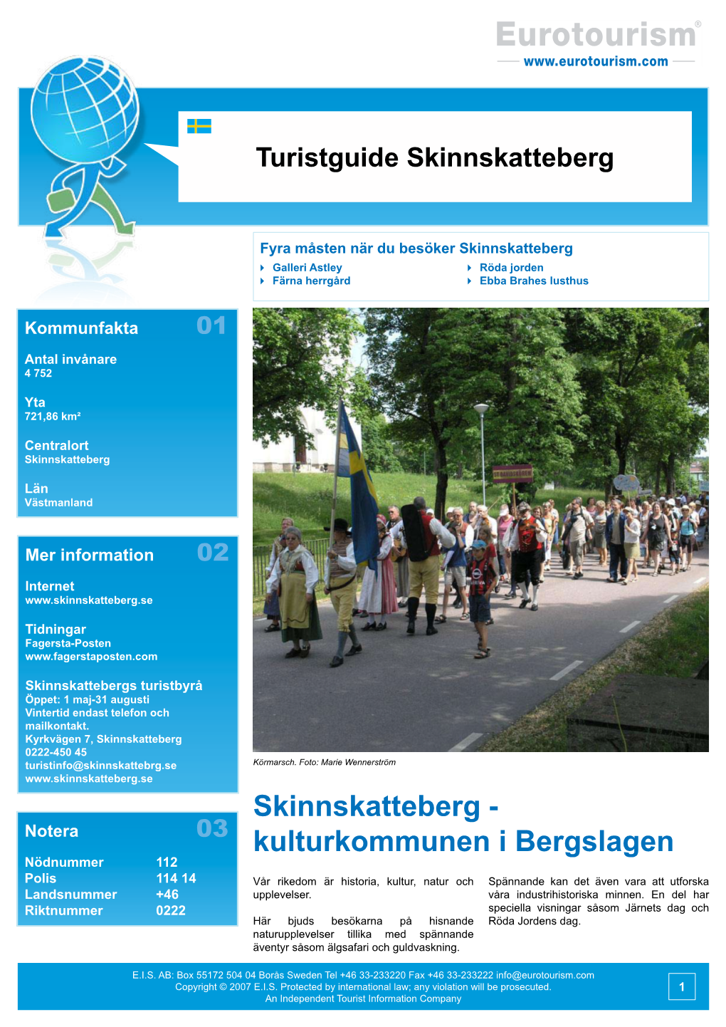 Turistguide Skinnskatteberg