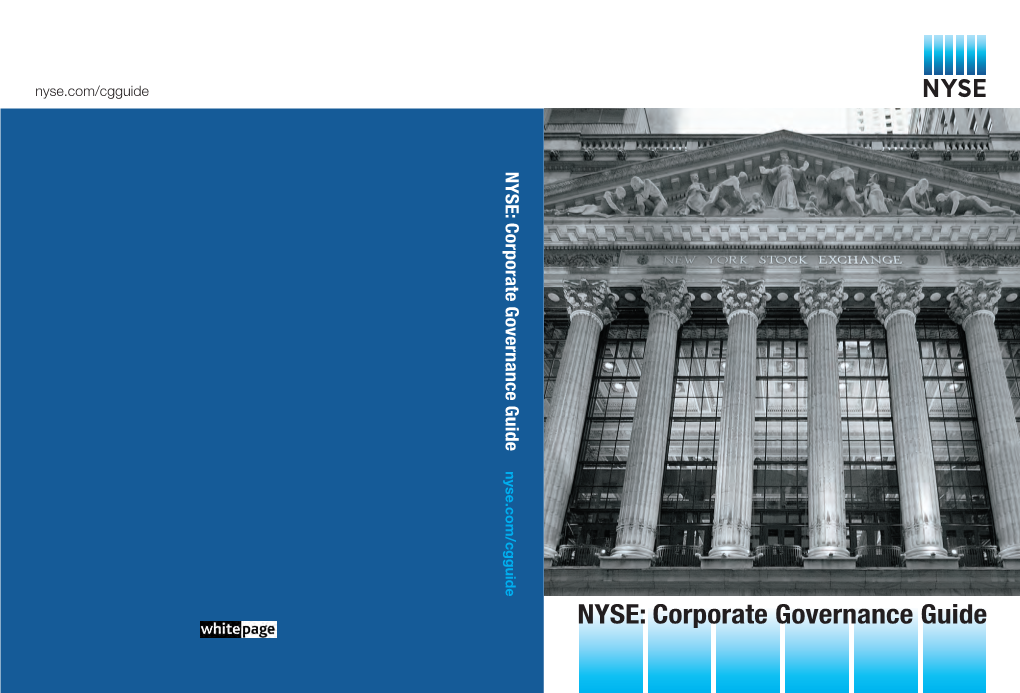 Corporate Governance Guide NYSE