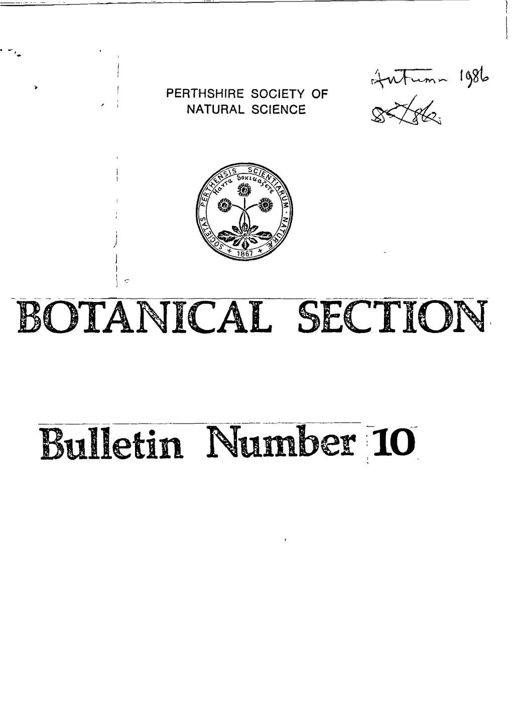 Botanical Section