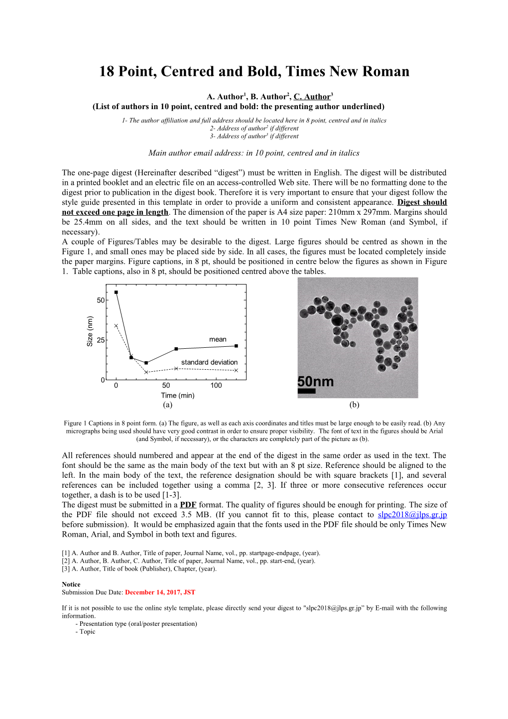 Template for LPM-2011 Abstract