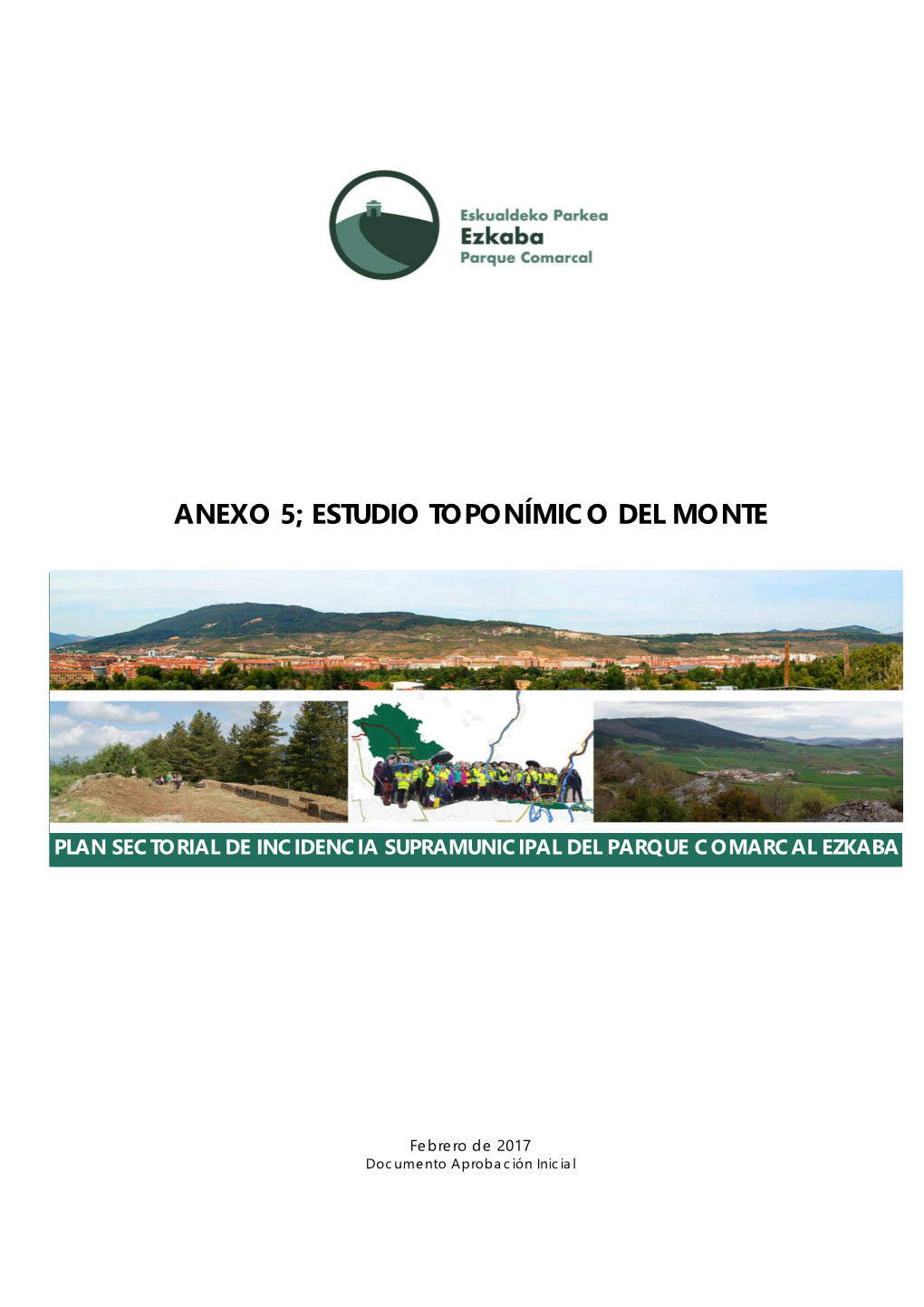 Anexo 5; Estudio Toponímico Del Monte