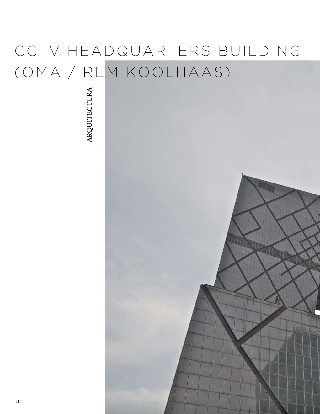 Cctv Headquarters Building (Oma / Rem Koolhaas)