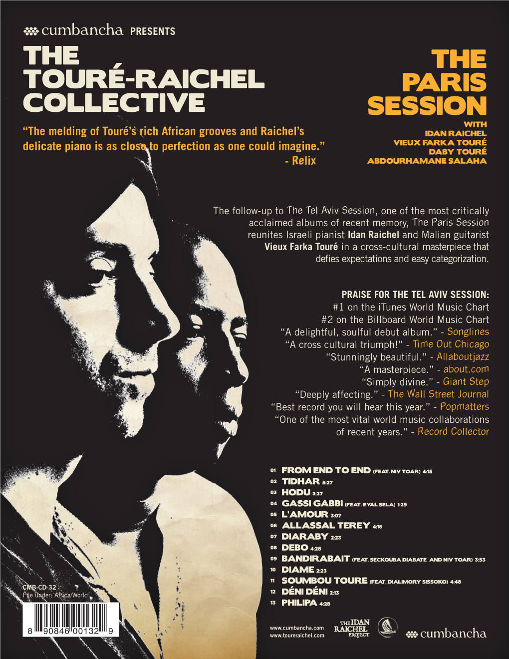 The Touré-Raichel Collective the Paris Session
