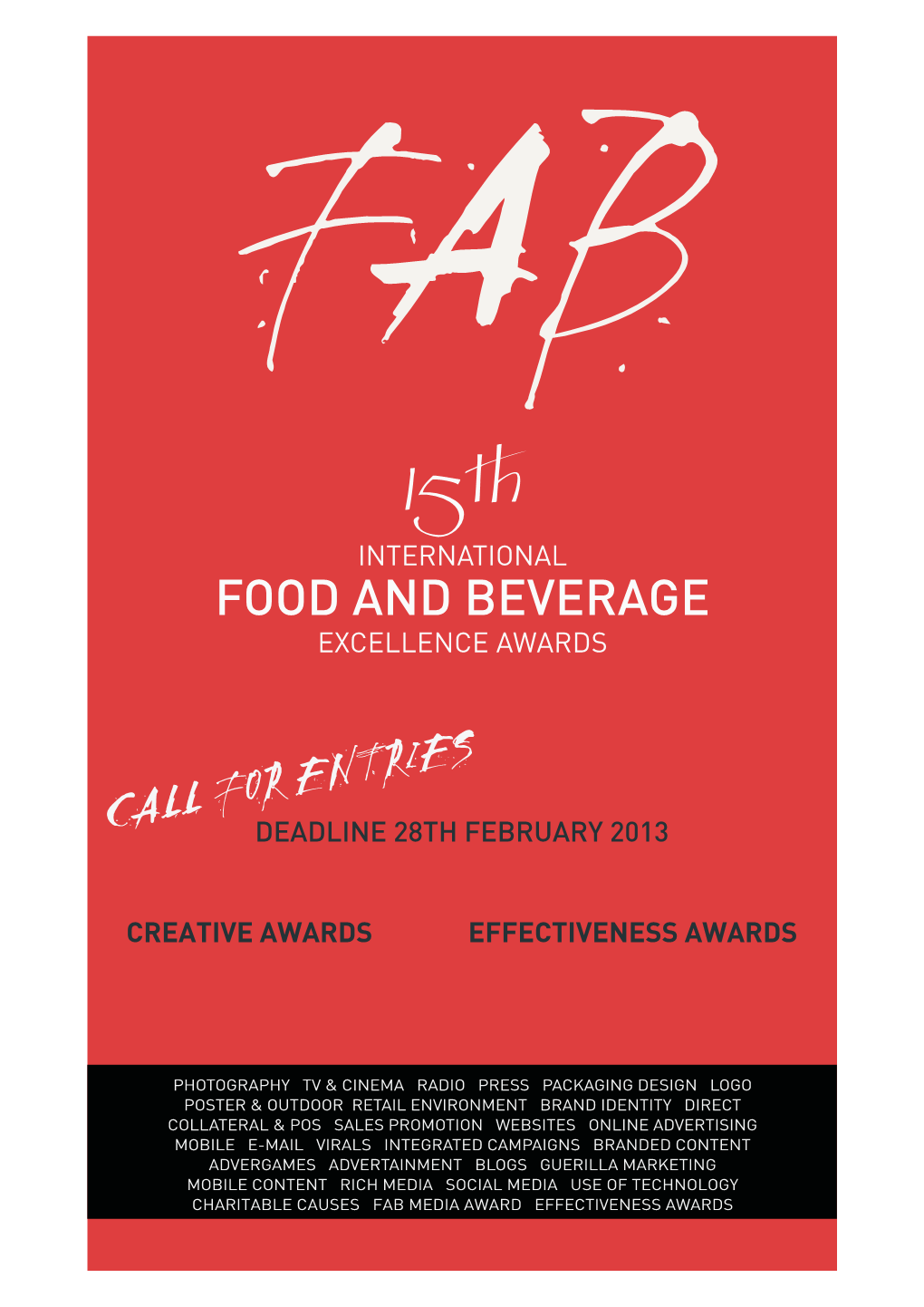 Food and Beverage Excellence Awards