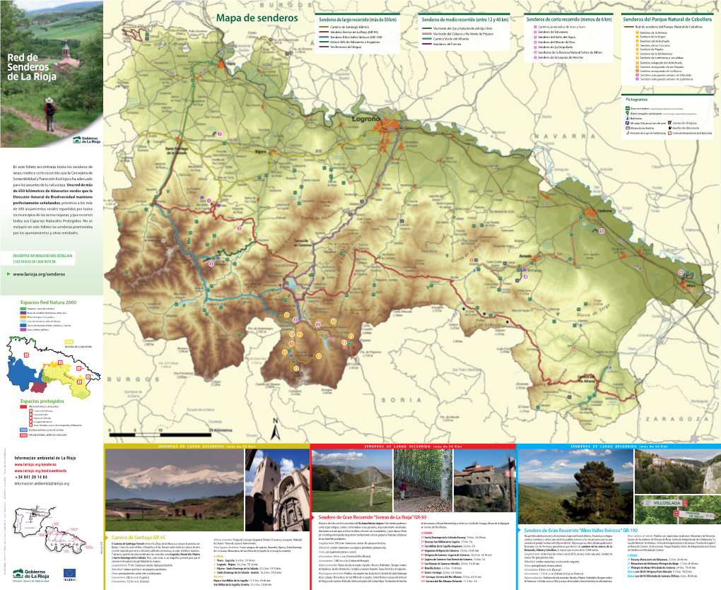 Mapa De Senderos