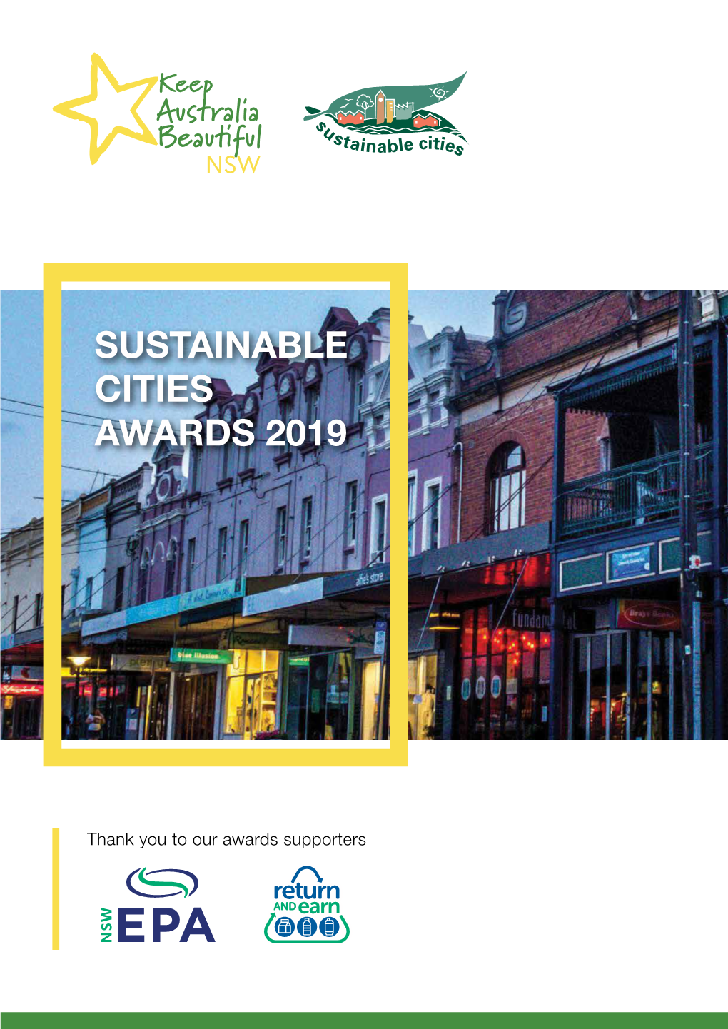 Sustainable Cities Awards 2019