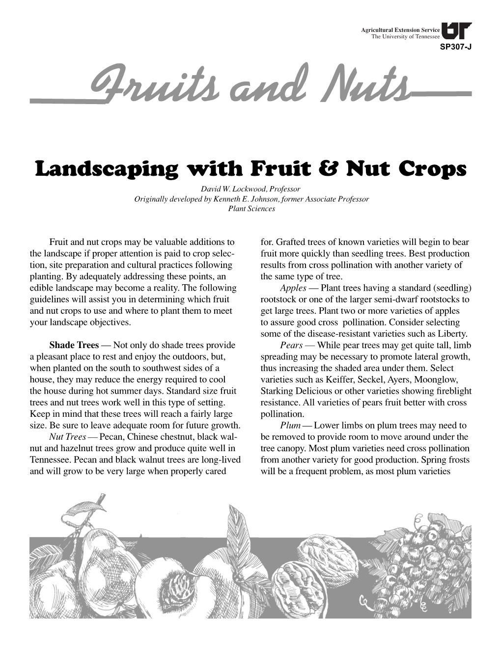 Landscaping with Fruit and Nut Trees