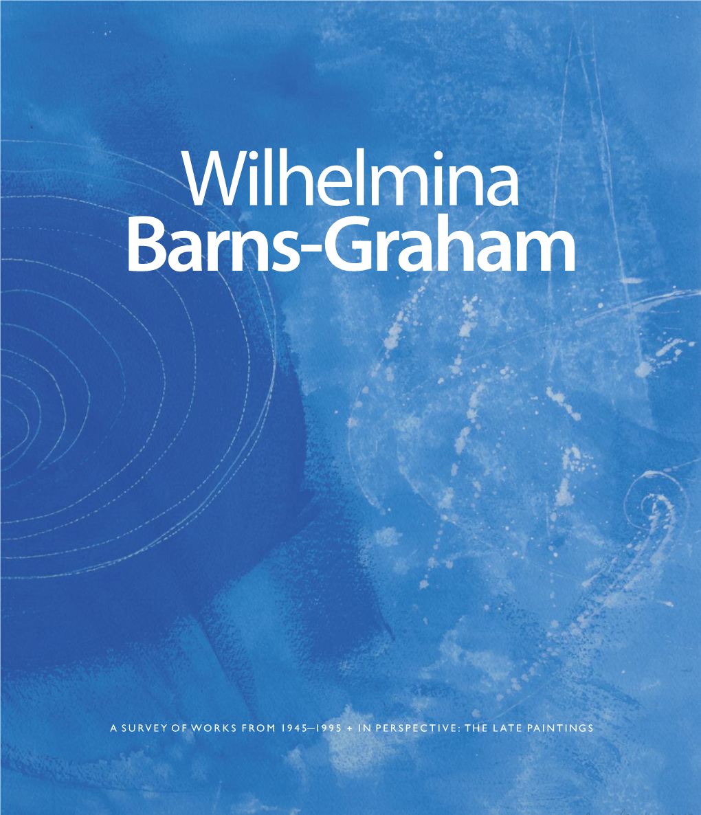 Barns-Graham Charitable Trust Introduction