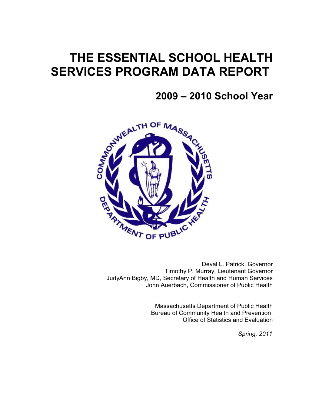 ESHS Annual Data Report