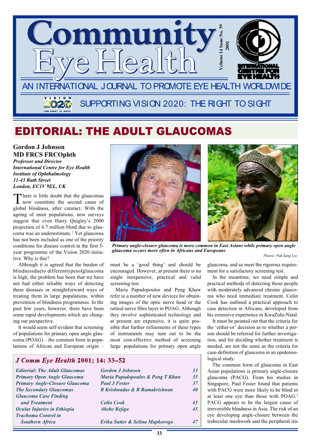 Eye Health Issue 39