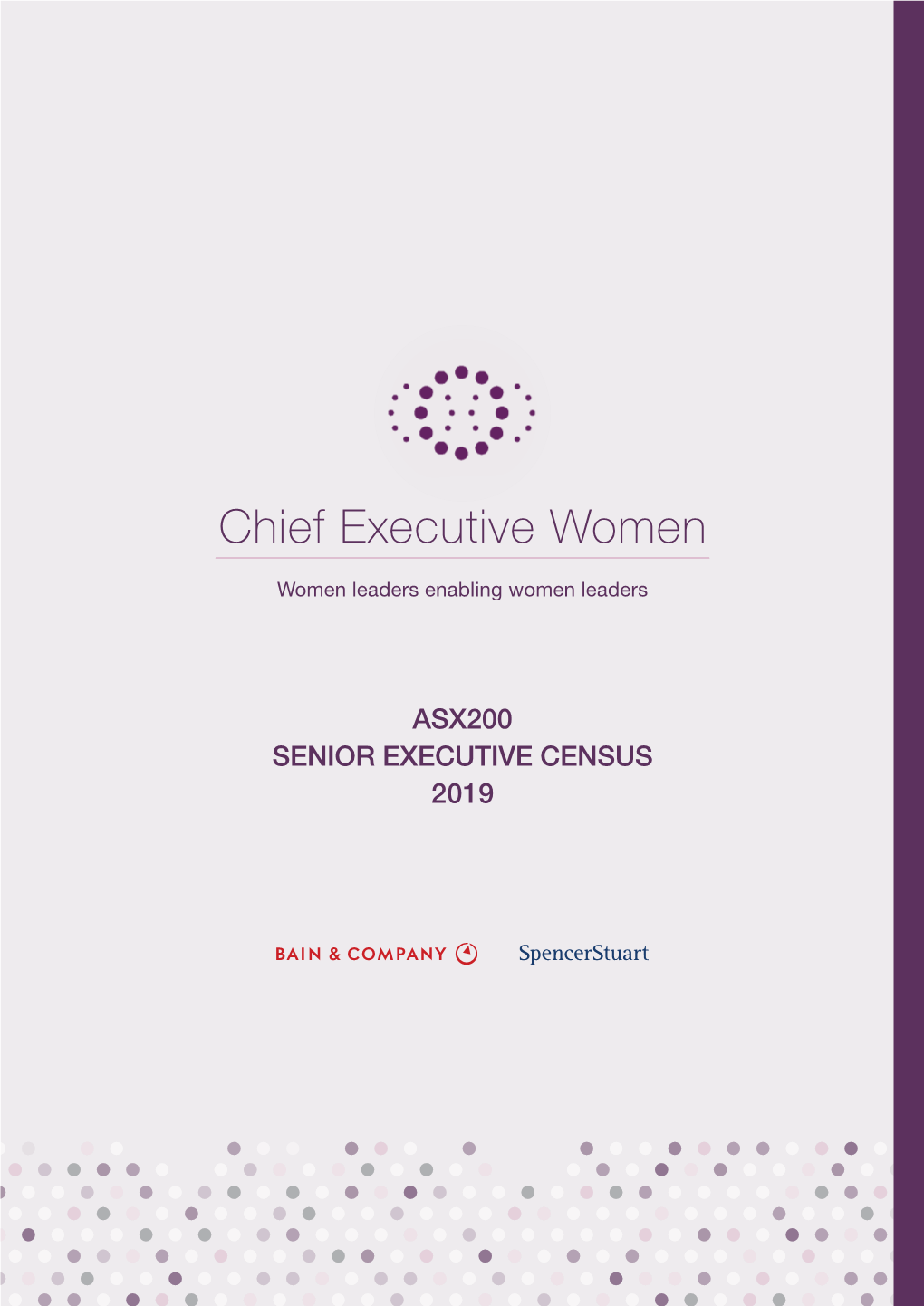 Asx200 Senior Executive Census 2019 Foreword