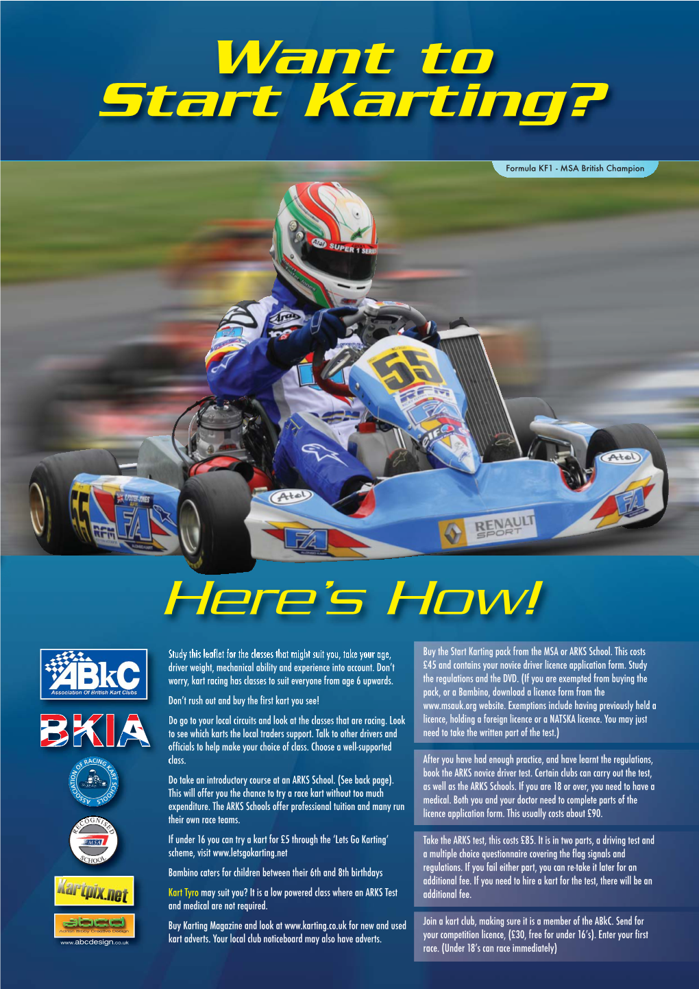 Abkc 8 Page Start Karting Bro:Abkc 8 Page