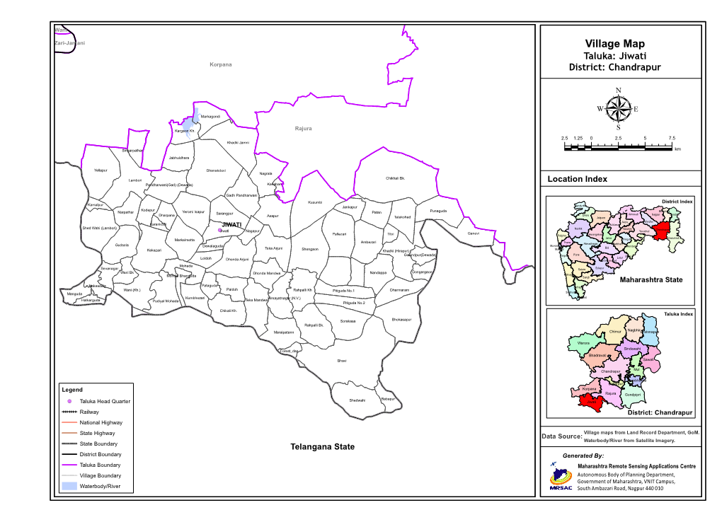 Jiwati District: Chandrapur