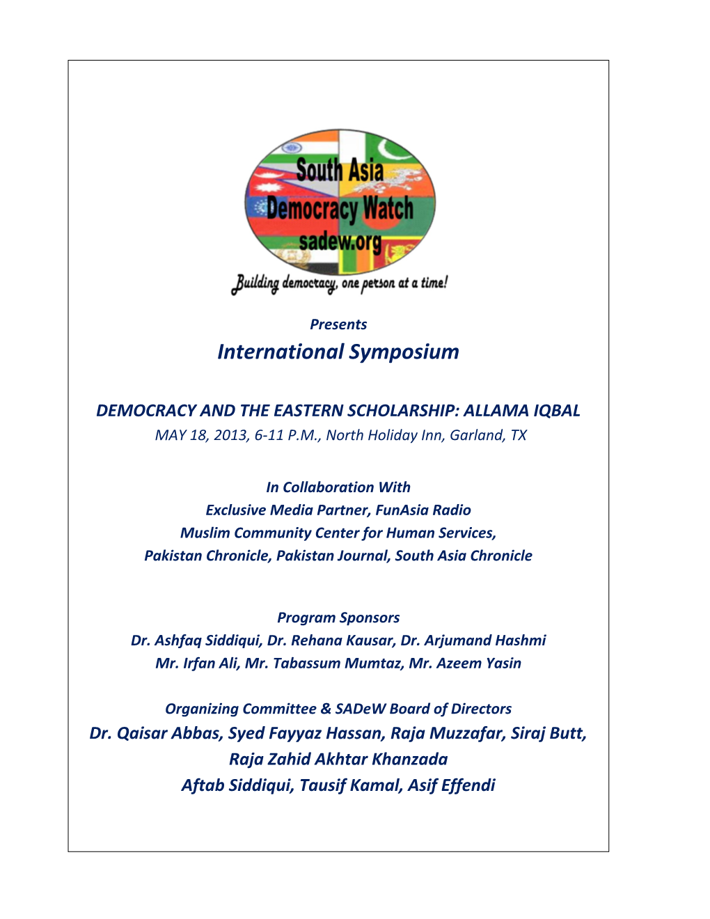 International Symposium