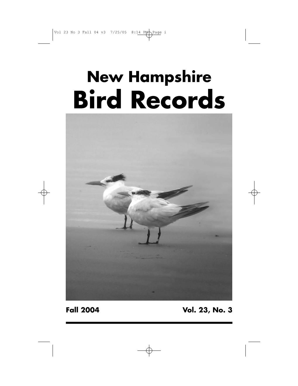 Vol 23 No 3 Fall 04 V3 7/25/05 8:14 PM Page I
