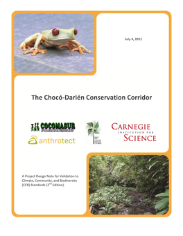 The Chocó-Darién Conservation Corridor