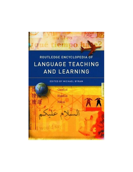 INTRO Encyclopedia of Language Teaching.Pdf