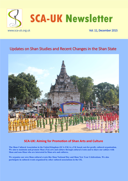 SCA-UK Newsletter Volume 11, 13 December 2015 SCA-UK Newsletter Vol