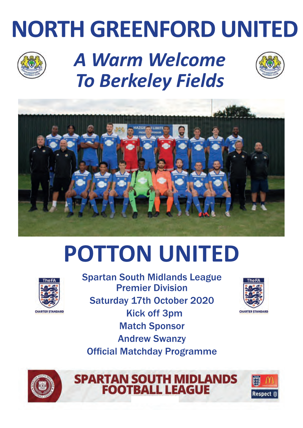 North Greenford United Potton United