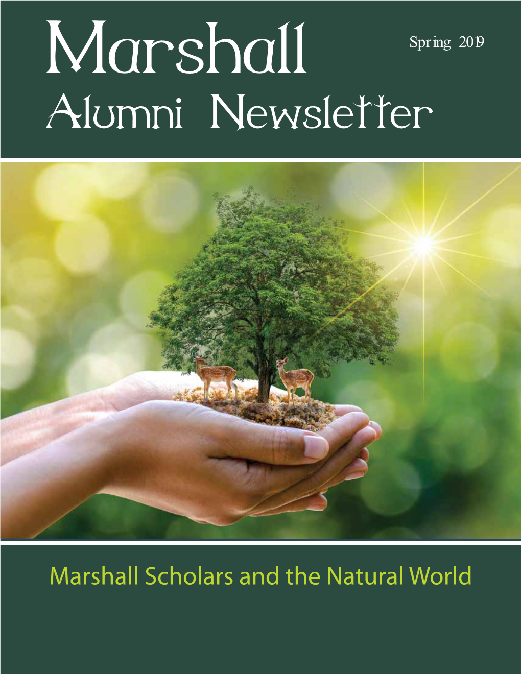 Marshall Scholars and the Natural World Editors