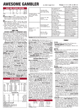 (Stakes) Record Sire Line Family Stud Analysis