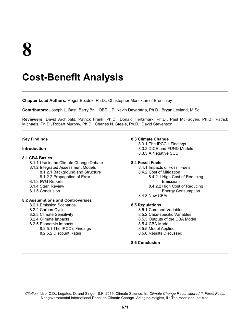 Cost-Benefit Analysis