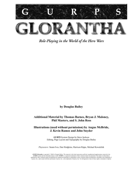 GURPS Glorantha.Book