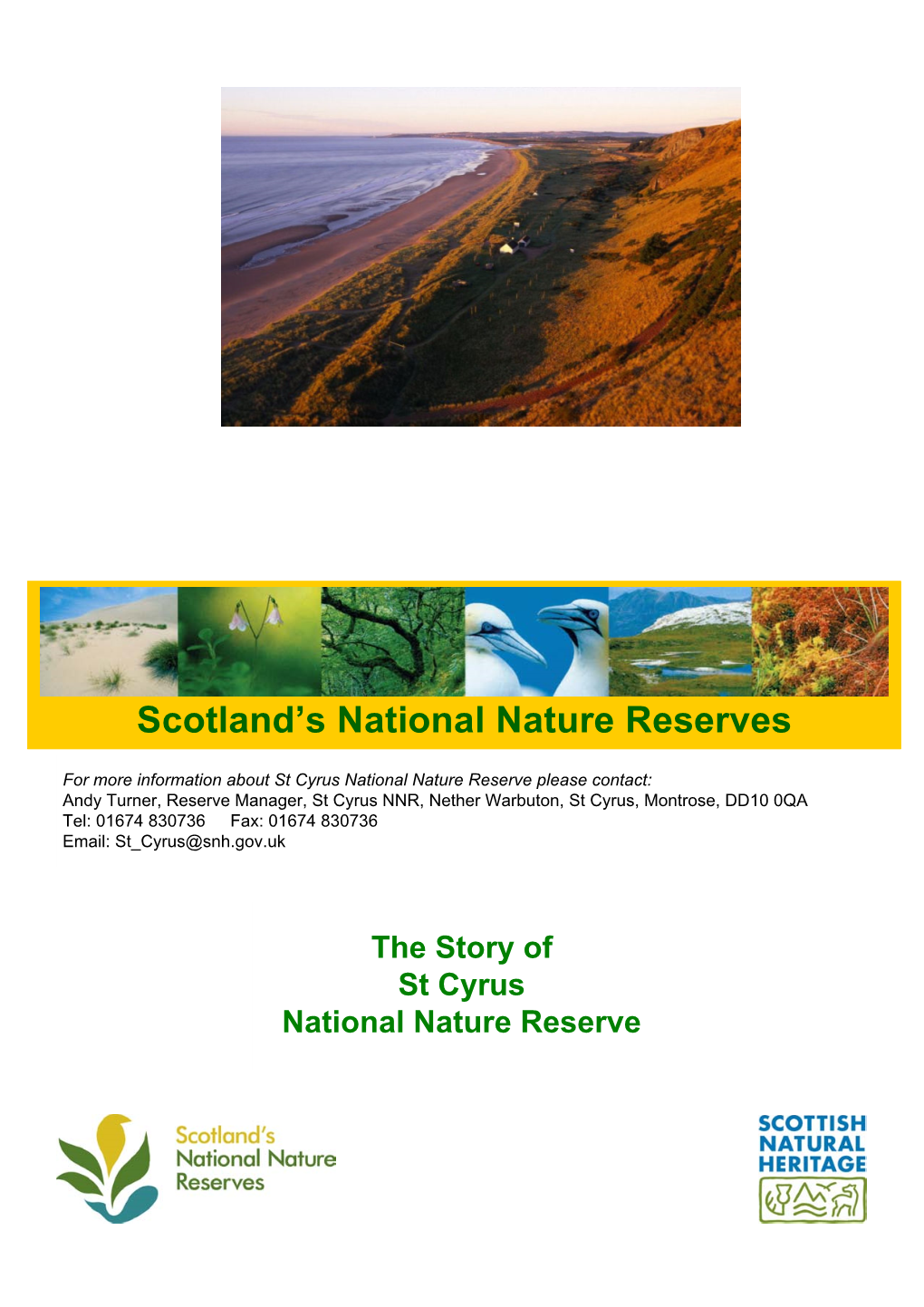 Story of St Cyrus National Nature Reserve