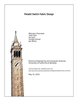 Petabit Switch Fabric Design