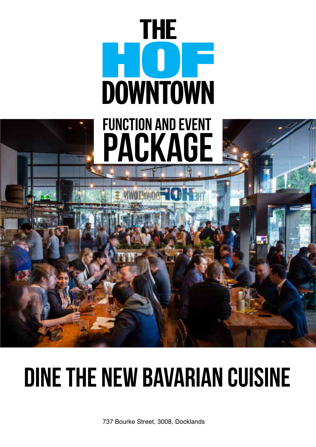 Dine the New Bavarian Cuisine