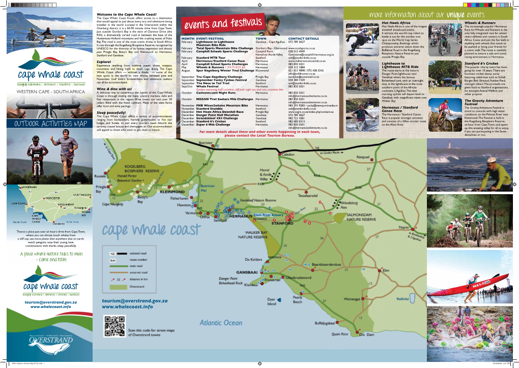 CWC Outdoor Activies Map 2016