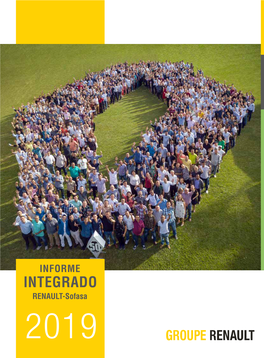 INFORME INTEGRADO RENAULT-Sofasa 2019 2 INFORME INTEGRADO 2019 3
