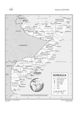 Scarcity and Surfeit Chapter Seven Deegaan, Politics and War in Somalia