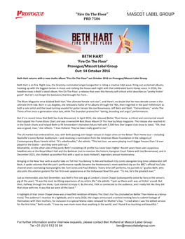 BIO Beth Hart