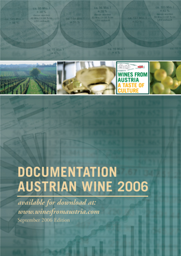 Documentation Austrian Wine 2006