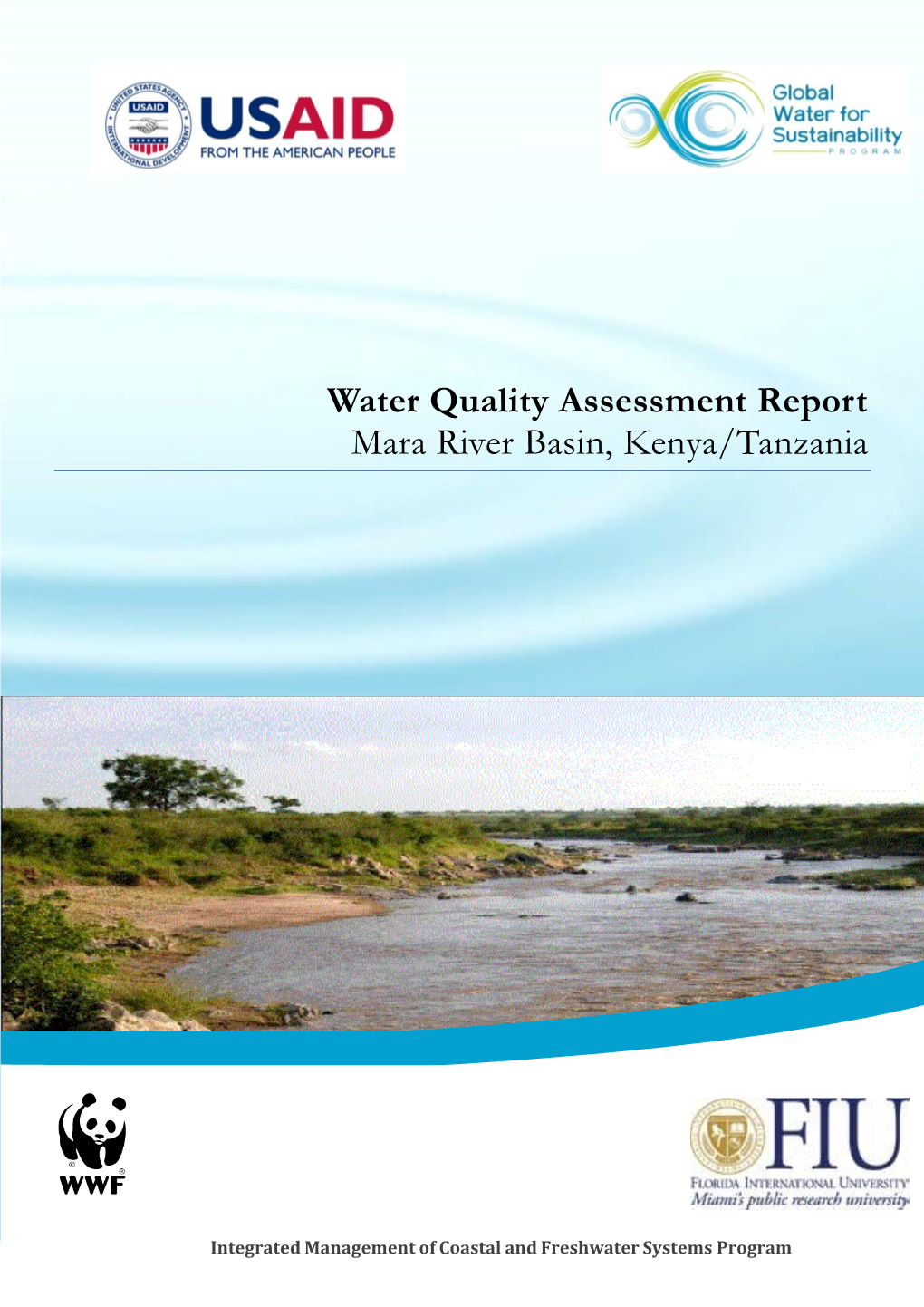 Water Quality Assessment Report Mara River Basin, Kenya/Tanzania