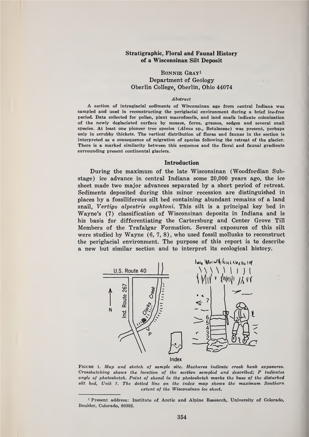 Proceedings of the Indiana Academy of Science