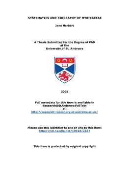 Jane Herbert Phd Thesis