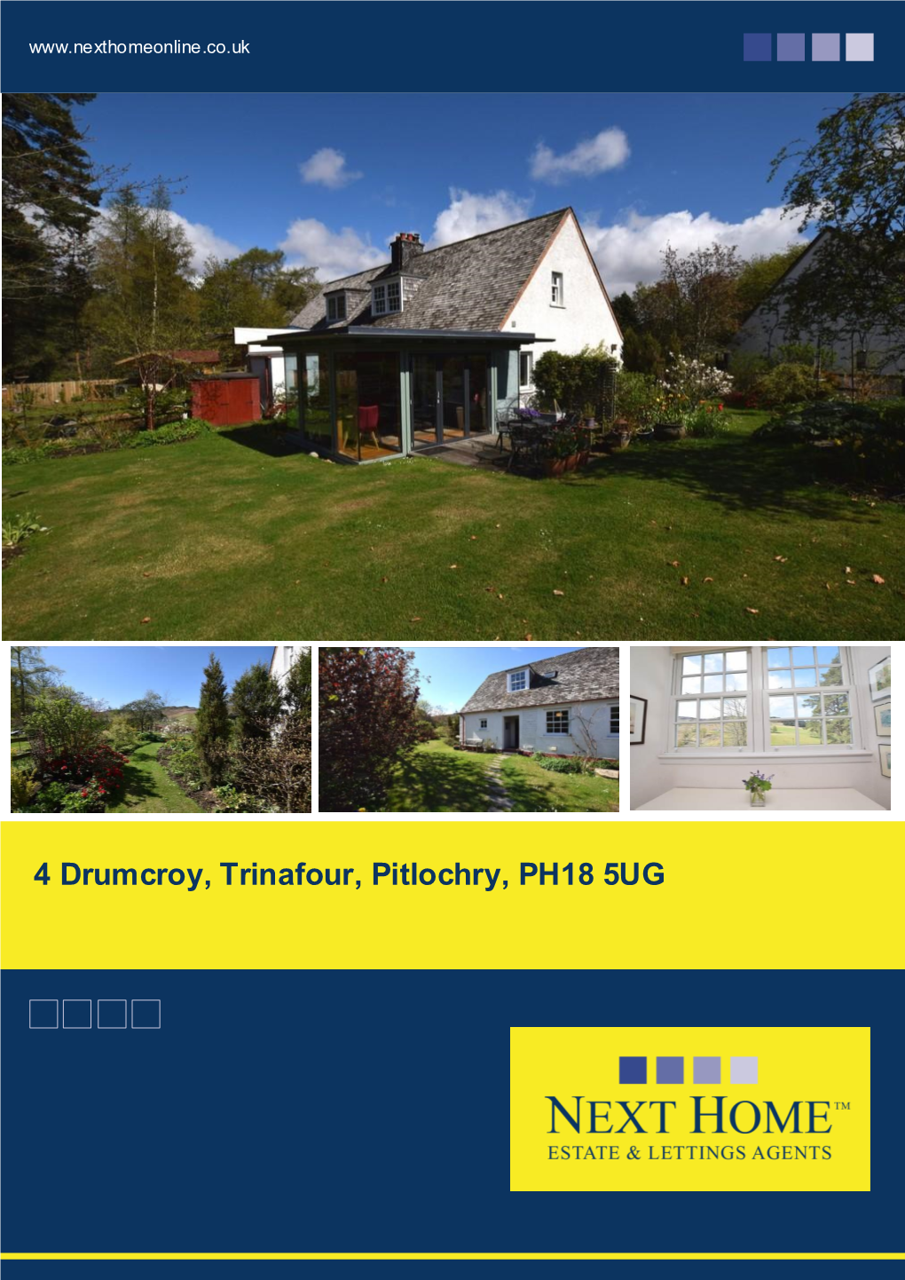 4 Drumcroy, Trinafour, Pitlochry, PH18 5UG Offers Over £180,000